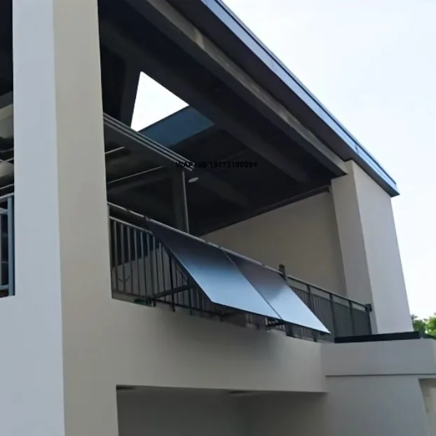 Wall Mounting Balcony Adjustable Solar Home Application Pv System Aluminium Kit