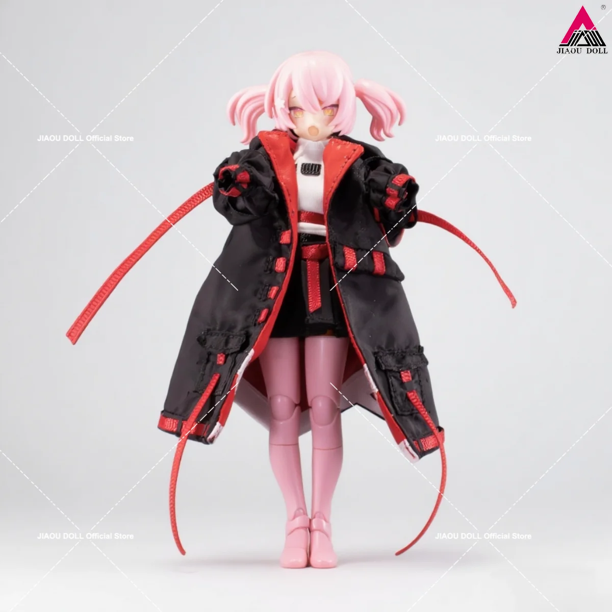 1/12 Schaal Knappe Losse Vrije tijd Capuchon Korte Rok Enkellaars Accessoires Set Model Fit 6 inch Action Figure Body Poppen