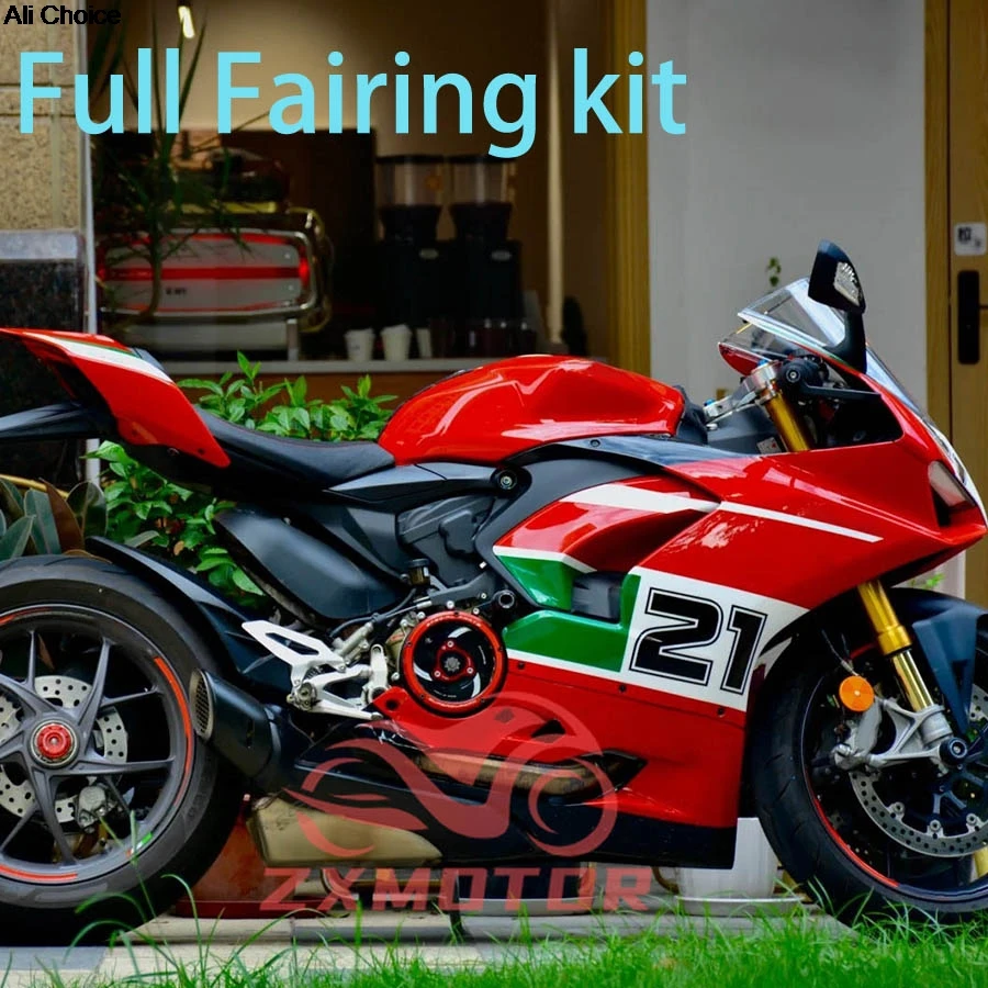 

Complete Fairing Kit for DUCATI Panigale V2 20 21 22 Customizable ABS Injection Bodywork Set Motorcycle Fairings 2020 2021 2022