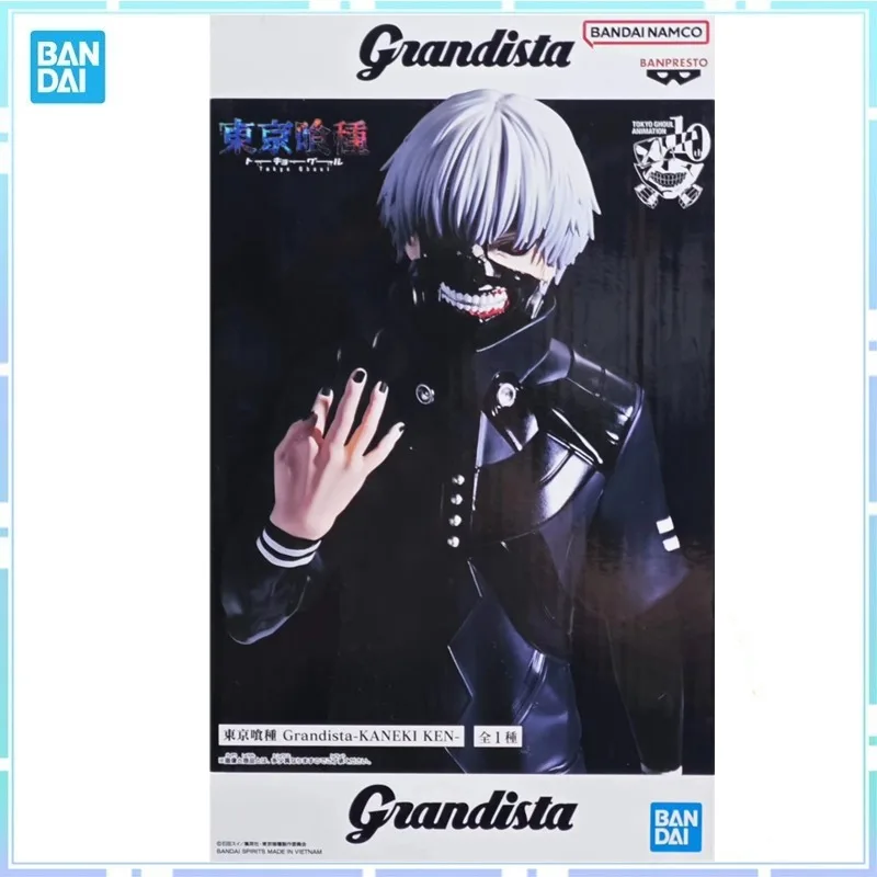 

Bandai оригинальный BANPRESTO аниме Токийский гуль Grandista Kaneki Ken ПВХ фигурка Коллекционная модель игрушки подарки