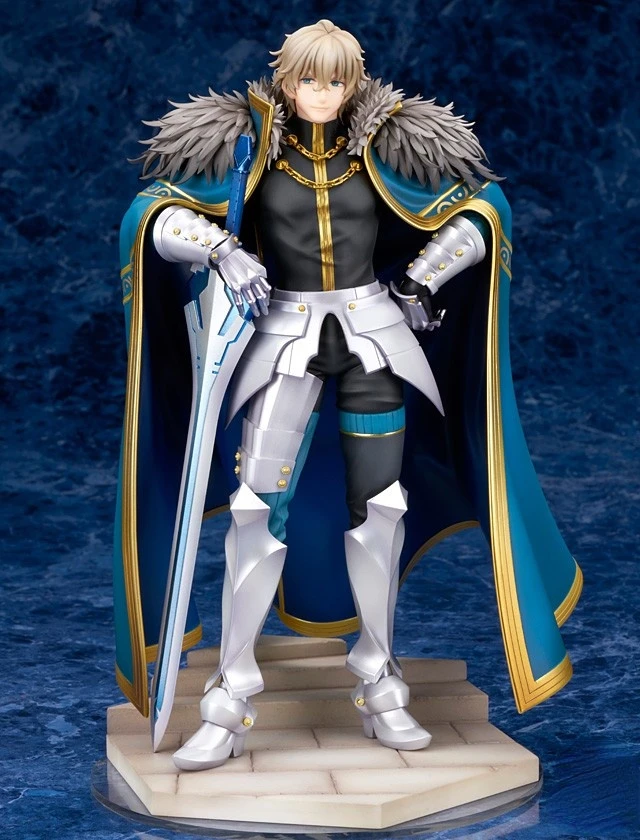 100% Original:Anime Fate FGO Gawain Standing posture 25cm PVC Action Figure Anime Figure Model Toys Figure Collection Doll Gift