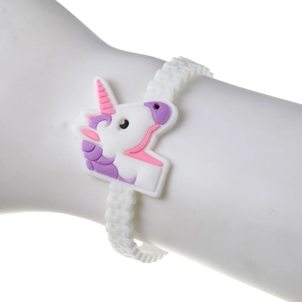 

25 Pcs Bracelet Silicone Wristb s s Cartoon Charm Kids Adjustable Silicone Wristb s Gift Accessories Bracelets