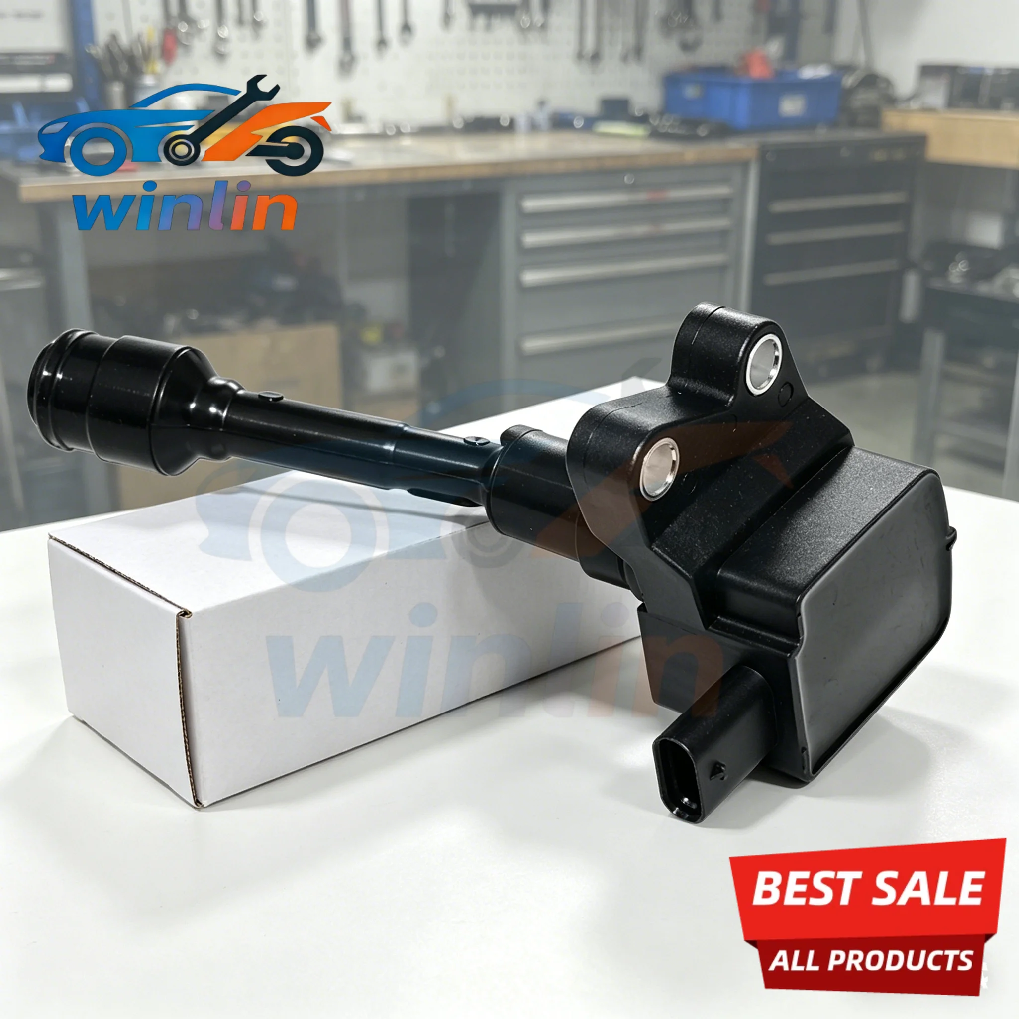 Высококачественная катушка зажигания 1827901 CM5G12A366CB UF736 DG553 для Ford Focus Fiesta Ecosport B-MAX C-MAX Mondeo Transit 1.0T 15-17