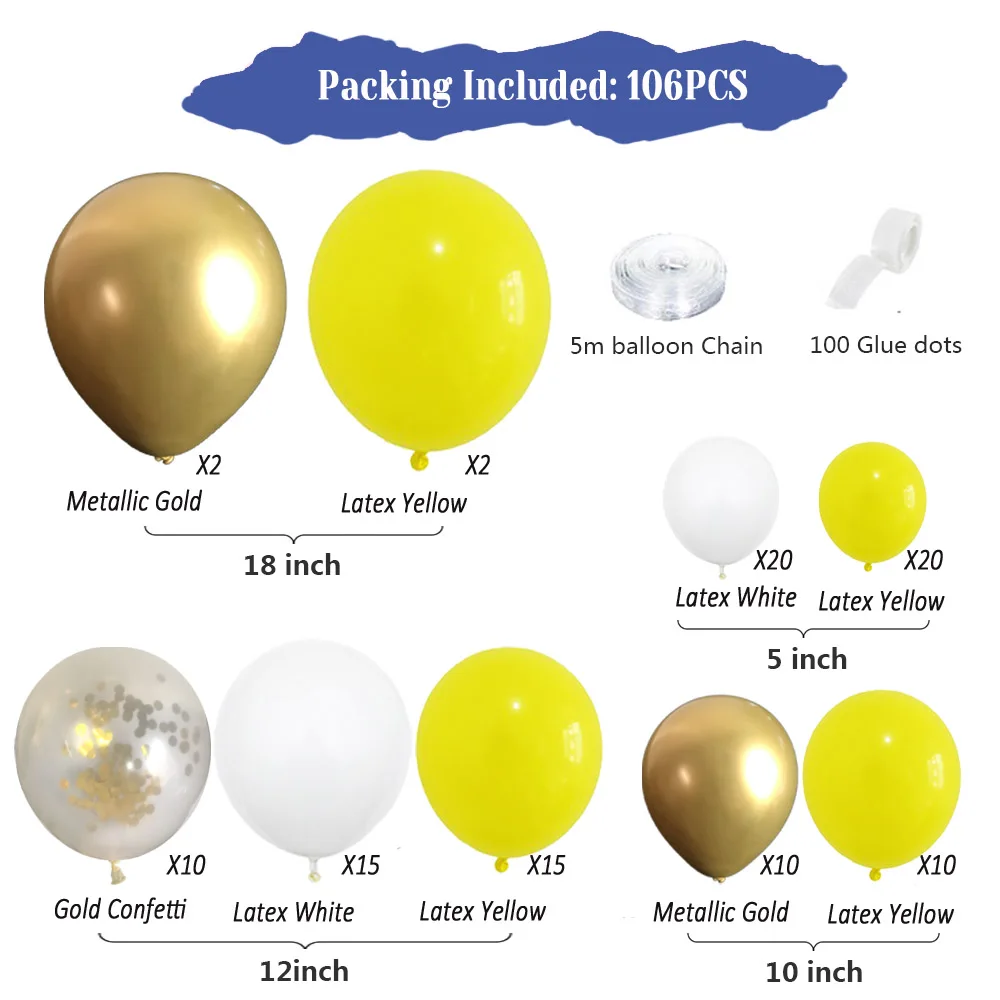 Silver Navy Blue Set Mixed Confetti Latex Balloon Kit For Kids Boy Bar Mitzvah Party Favor Wedding Birthday Holiday Decor