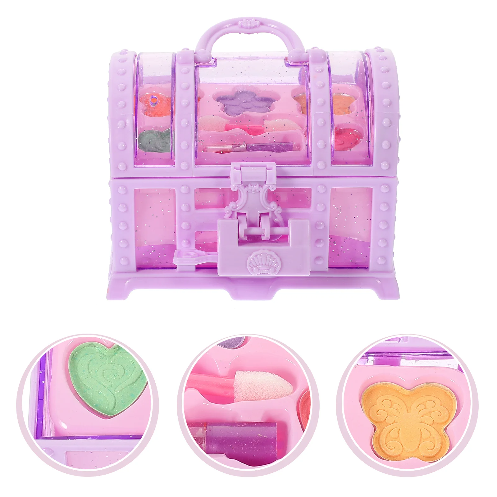 Kits Suitcase Toy Toddler Toys for Girls Birthday Gift Pretend Play Makeup Child Kids