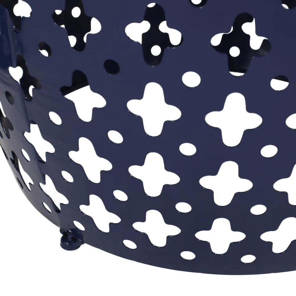 Beistelltisch aus Metall für Gartenmöbel