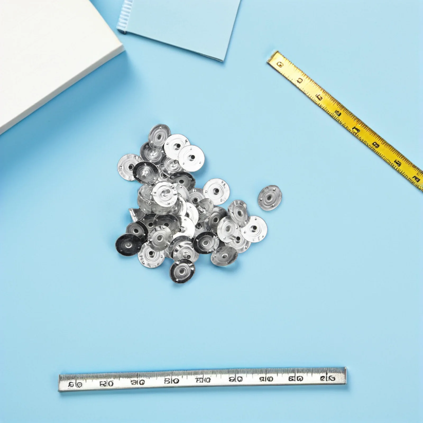 

300pcs Base Metal Diy Making Supplies For Wax Tea Cup Making Supplies Candles Wedding Birthday Decor