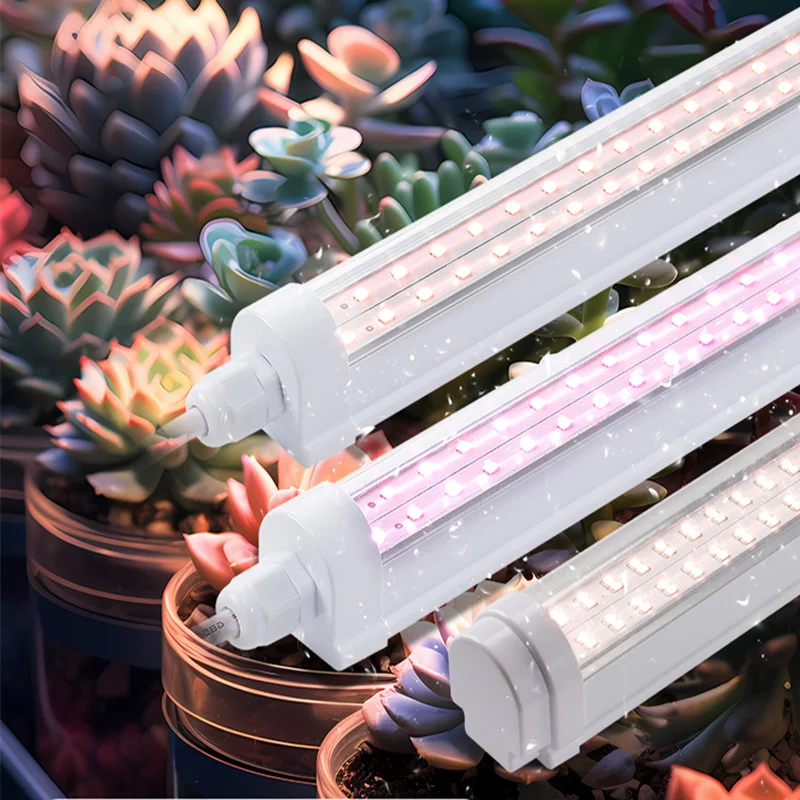 

T8 Grow Light Clone LED 4ft 18W Vrtical racks growth microgren suppleementary ntf hydroponics T8Led grow light Tube