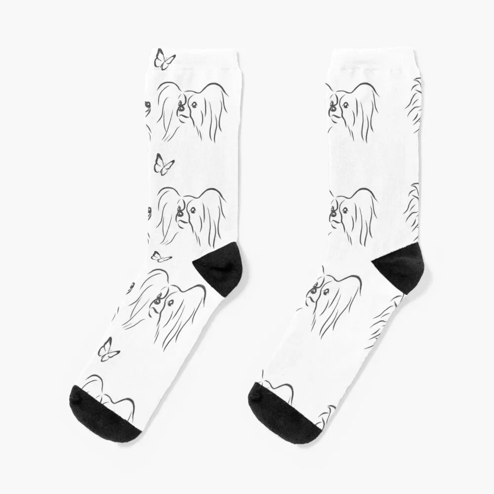 

Papillons and Butterfly - Slate Socks gift cute Stockings Socks For Man Women's