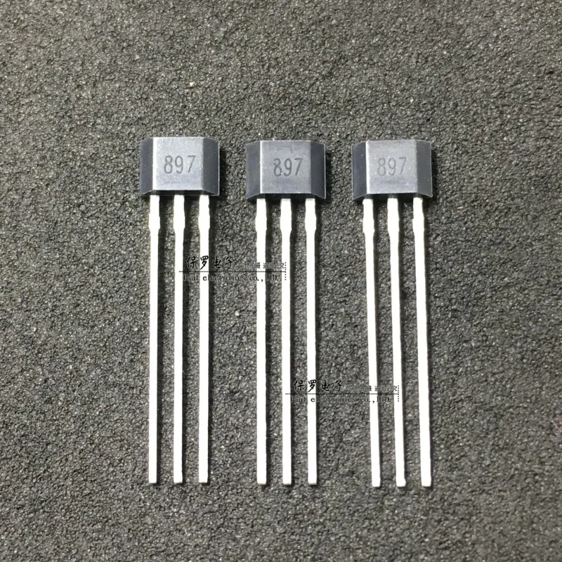 50PCS/ 897 all-pole high-speed Hall element MH253 HAL145 non-polar sensor high voltage resistance 4V-35V