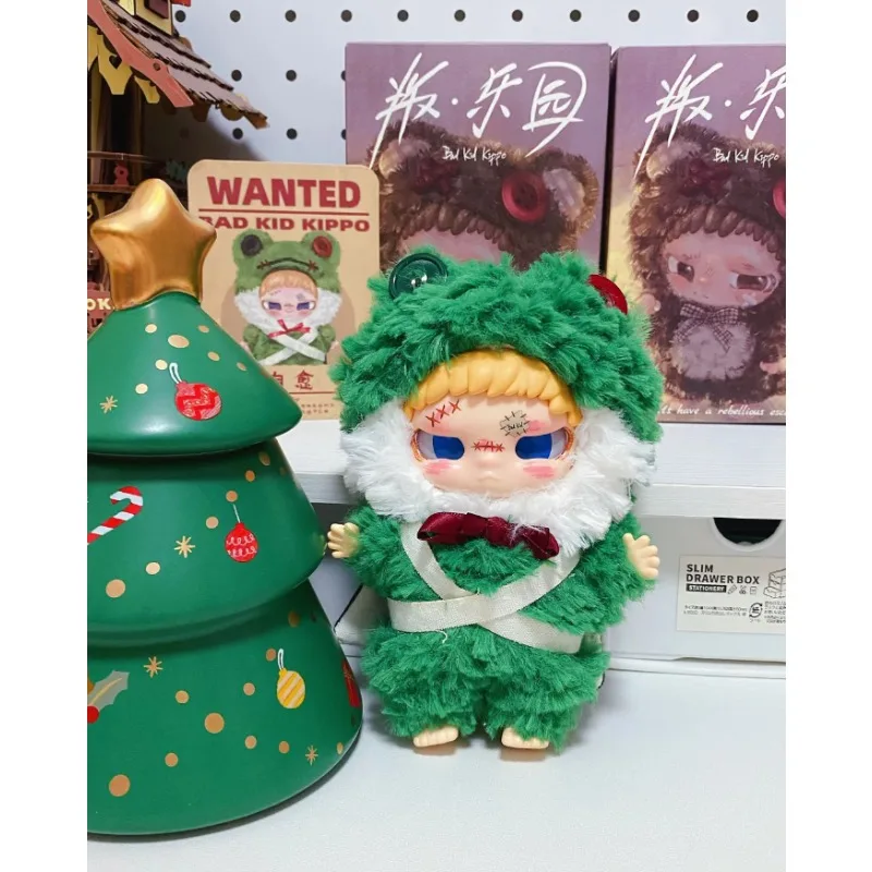 متوفر في المخزون AYOR TOYS X "الصيد" سلسلة من الصناديق العمياء باد كيد كيبو المتمردين الجنة الفينيل المطاط الفراء أنيمي المفاتيح لعبة أعمى