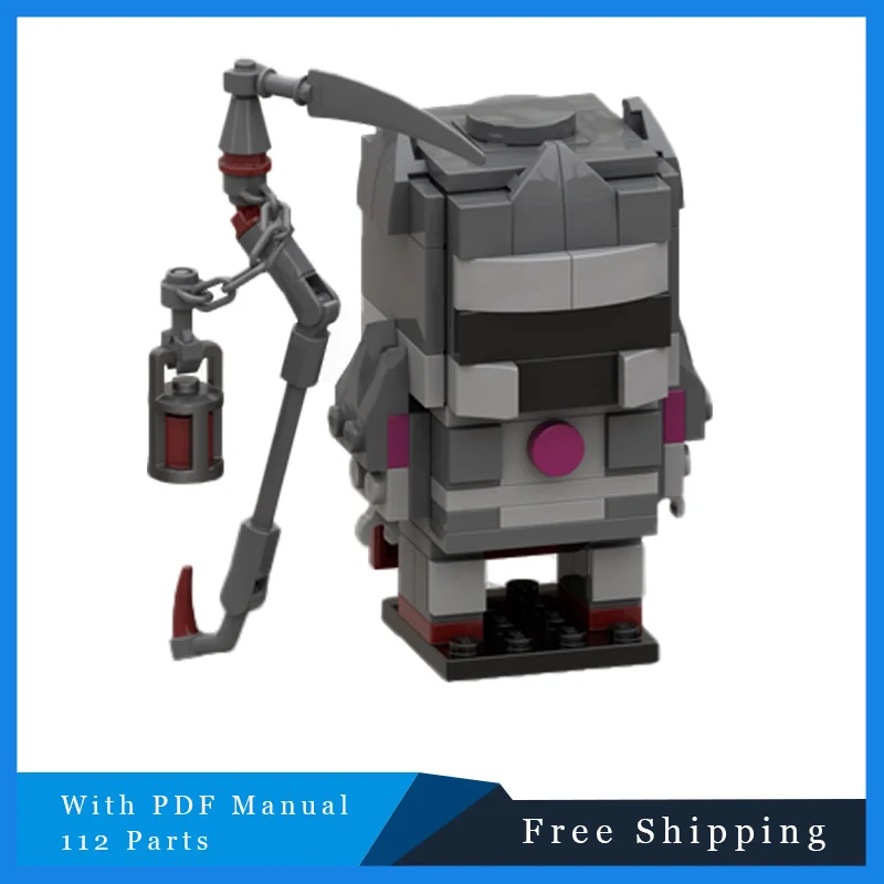 

112 Parts Famous Game Movie Character Brickheadz Bricks Christmas Gift DIY Education Assemble Building Blocks Toy For Adults MOC