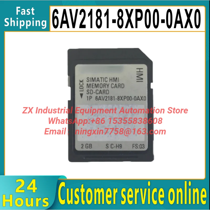 Brand new original touch screen memory card 6AV2181-8XP00-0AX0 2GB 6ES7954-8LE03-0AA0
