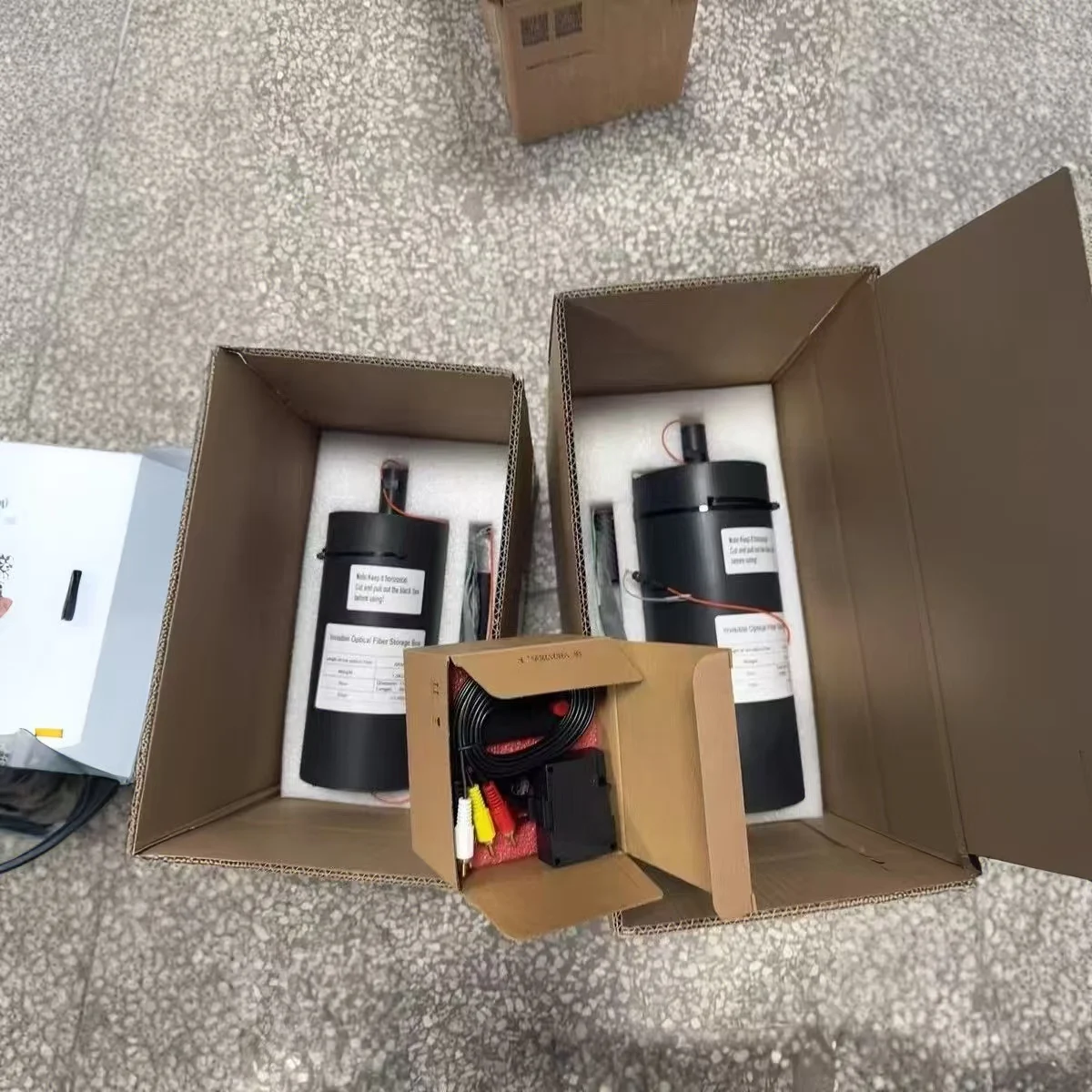 FPV Optical Fiber Video Data Module 10km Drone 2km/3km/5km/10km FPV Fiber Optic Communication Set Relay Extender Module