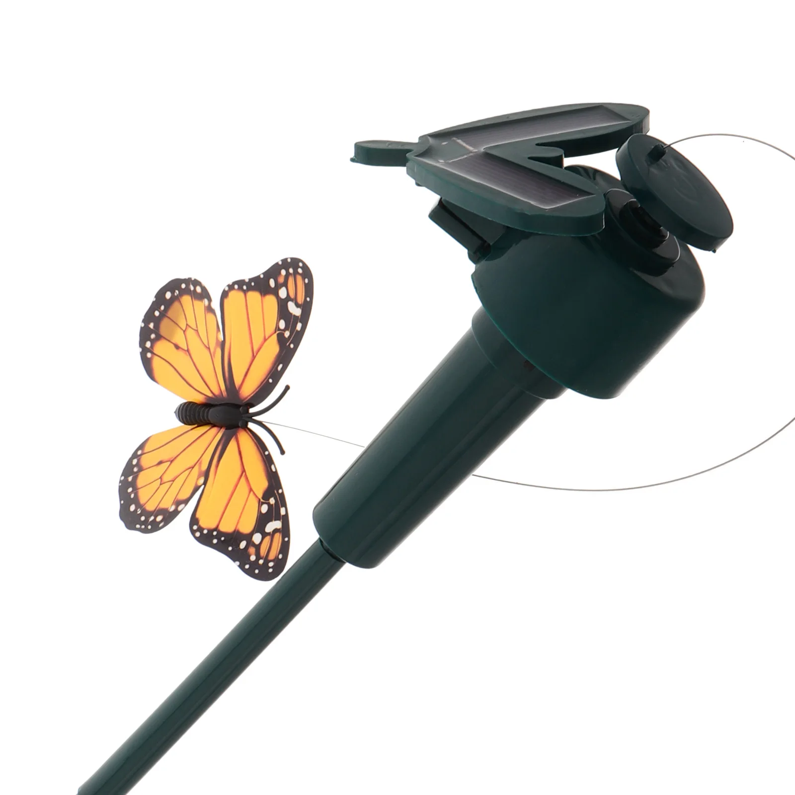

3pcs Decorative Garden Stakes Solar Flying Butterfly Stakes Realistic Moving Butterflies Ornaments For Outdoor Yard Decoration