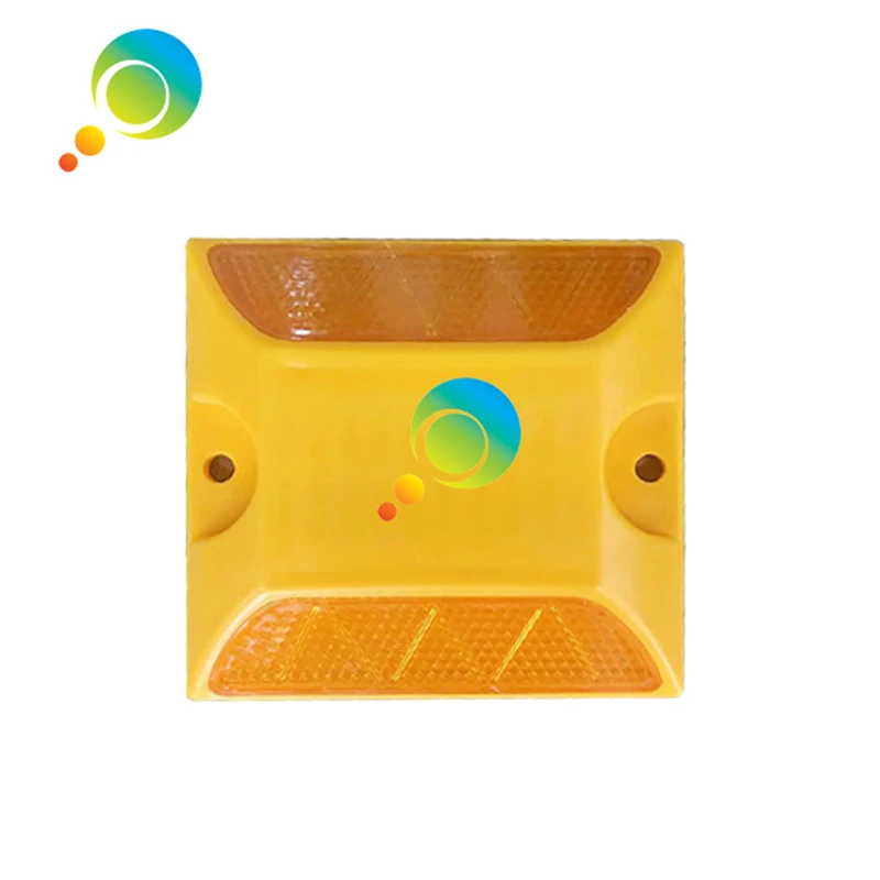 High quality New arrival factory price yellow plastic road marker stud