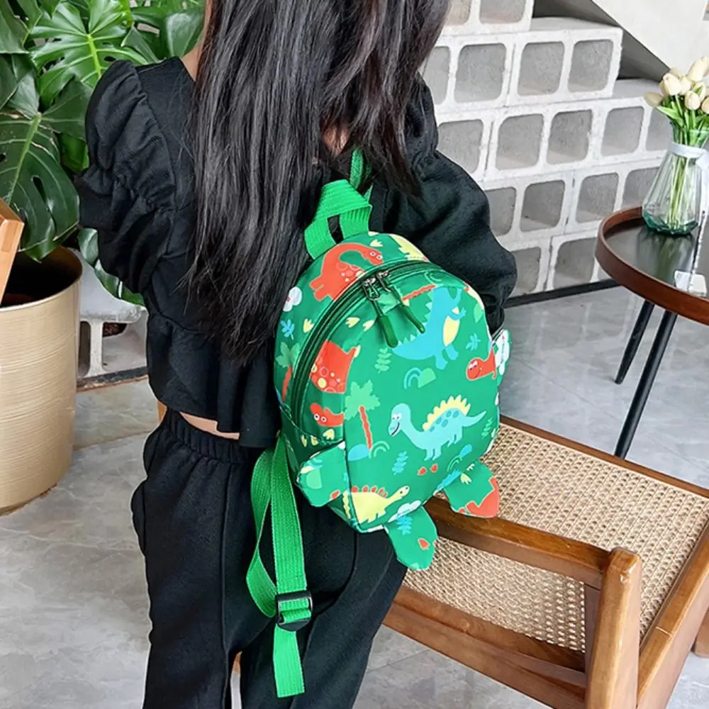 Multifunctional Y2K Dinosaur Baby Backpacks Cute Cartoon Kindergarten Schoolbag Adjustable Nylon Children School Bags Travel