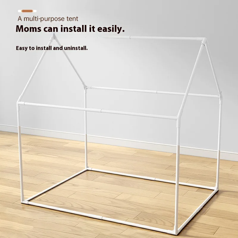 Indoor Children's Tent Playhouse - Secret Base for Boys and Girls, Tunnel Crawling Tube with Sleeping Area