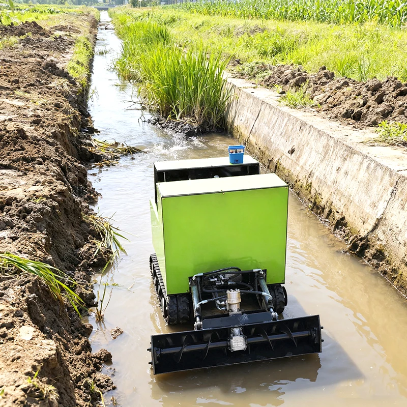 Intelligent metal cleaning robot Engine Motor Efficient dredging River cleaning machine 200 m/h Capacity Gearbox