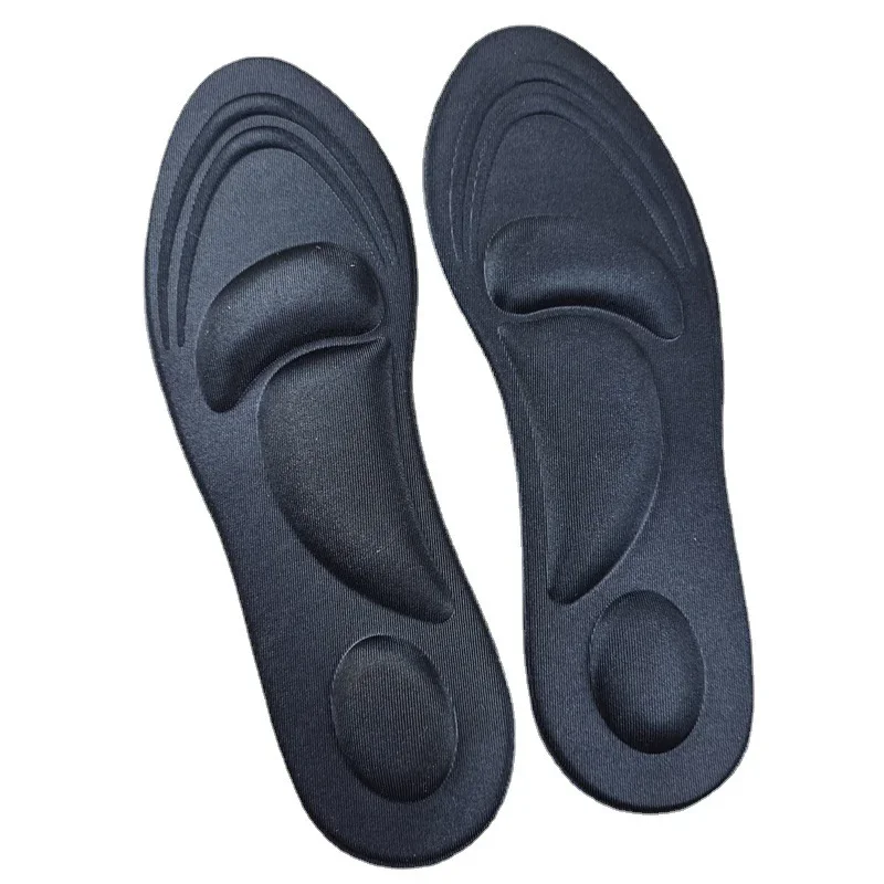 4D Memory Foam Orthopedic Insoles For Shoes Women Men Flat Feet Arch Support Massage Plantar Fasciitis Sports Pad