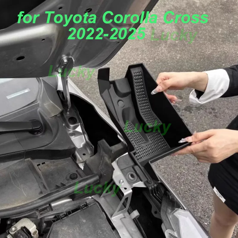 

Передняя крышка двигателя автомобиля для Toyota Corolla Cross 2022-2025, розетка кабины, антиблокирующий защитный фильтр, аксессуары для интерьера