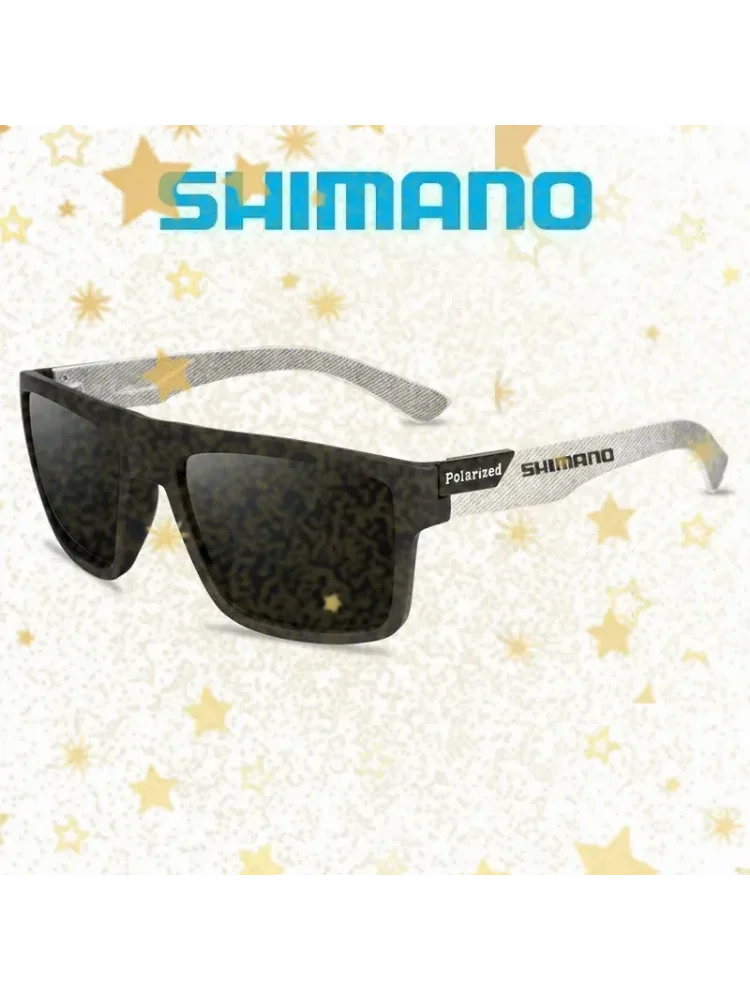 AliExpress Shimano Polarized Sunglasses Men's Driving Shades Male Cycling Camping Hiking Fishing Classic Sun Glasses UV400 Eyewearing