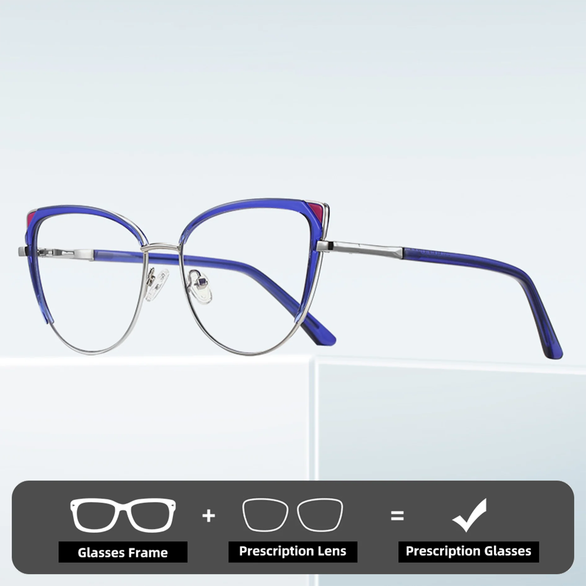 

Двойная легенда, новая модная женская стильная оправа для очков «кошачий глаз», оптическая оправа для очков для близорукости, винтажная оправа для очков по рецепту