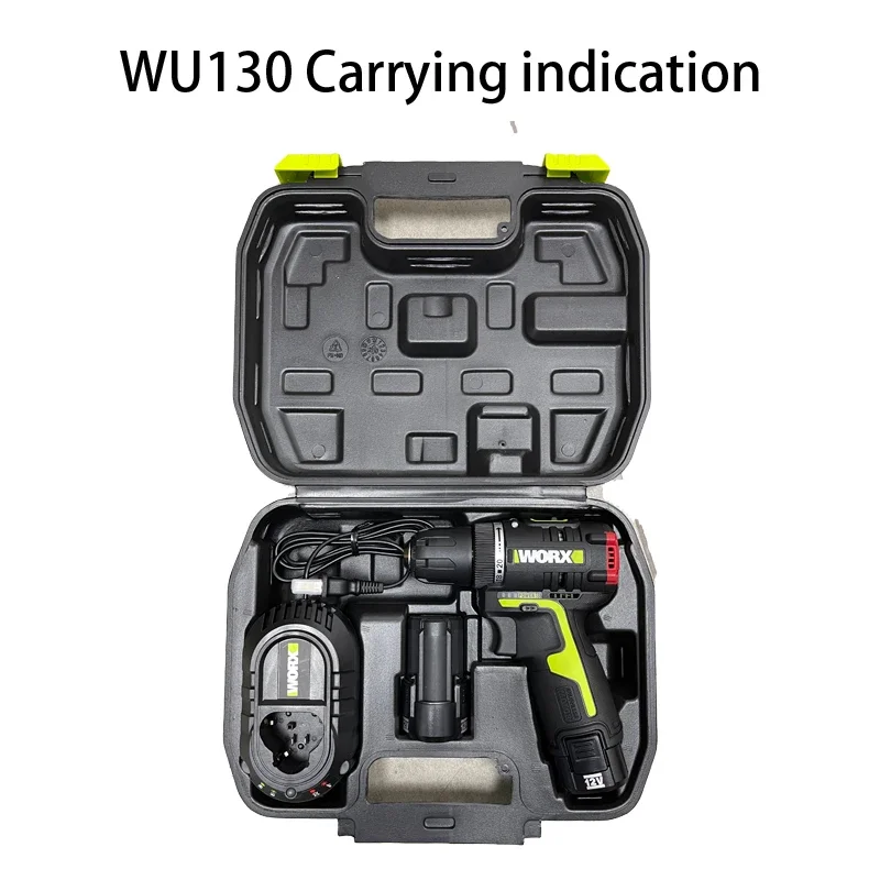 Worx Tool Case for WU132 WU130 Another Suit 20v WU279 WU808 Portable Plastic ToolBox Injection Molding High Strength Waterproof