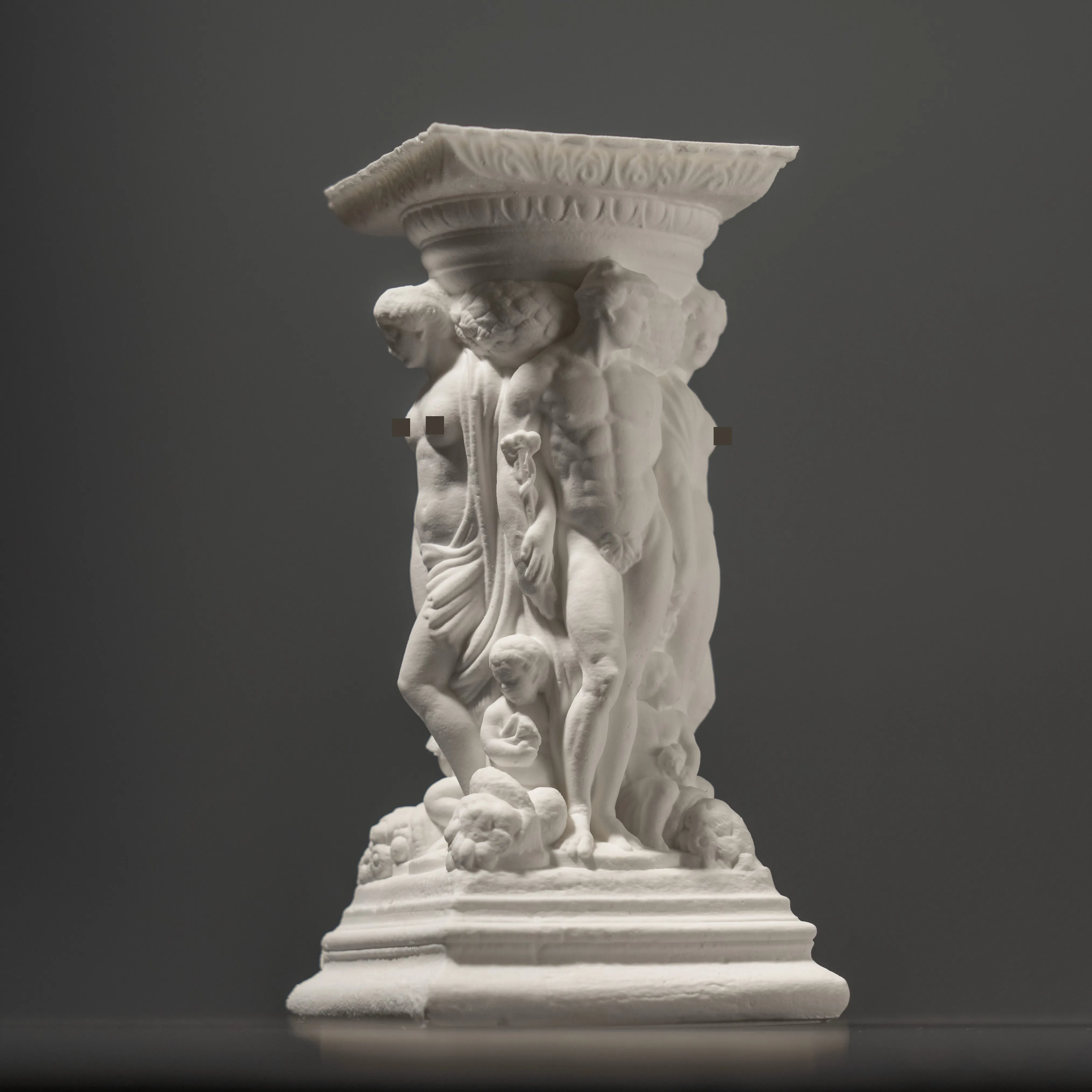 Roman Columns, European Baroque Landscaping, Greek Sculptures, Cement Plaster/Cement Decorative Ornaments