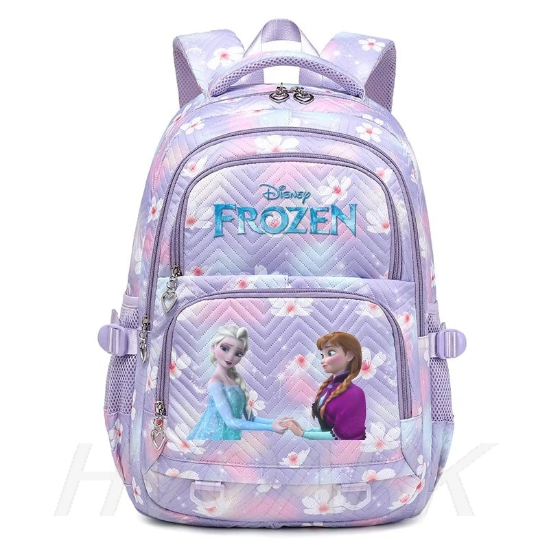 Mochilas para estudiantes Frozen Anna Elsa, mochila escolar impermeable para mujer, bolsa de viaje, mochila escolar para chicas adolescentes