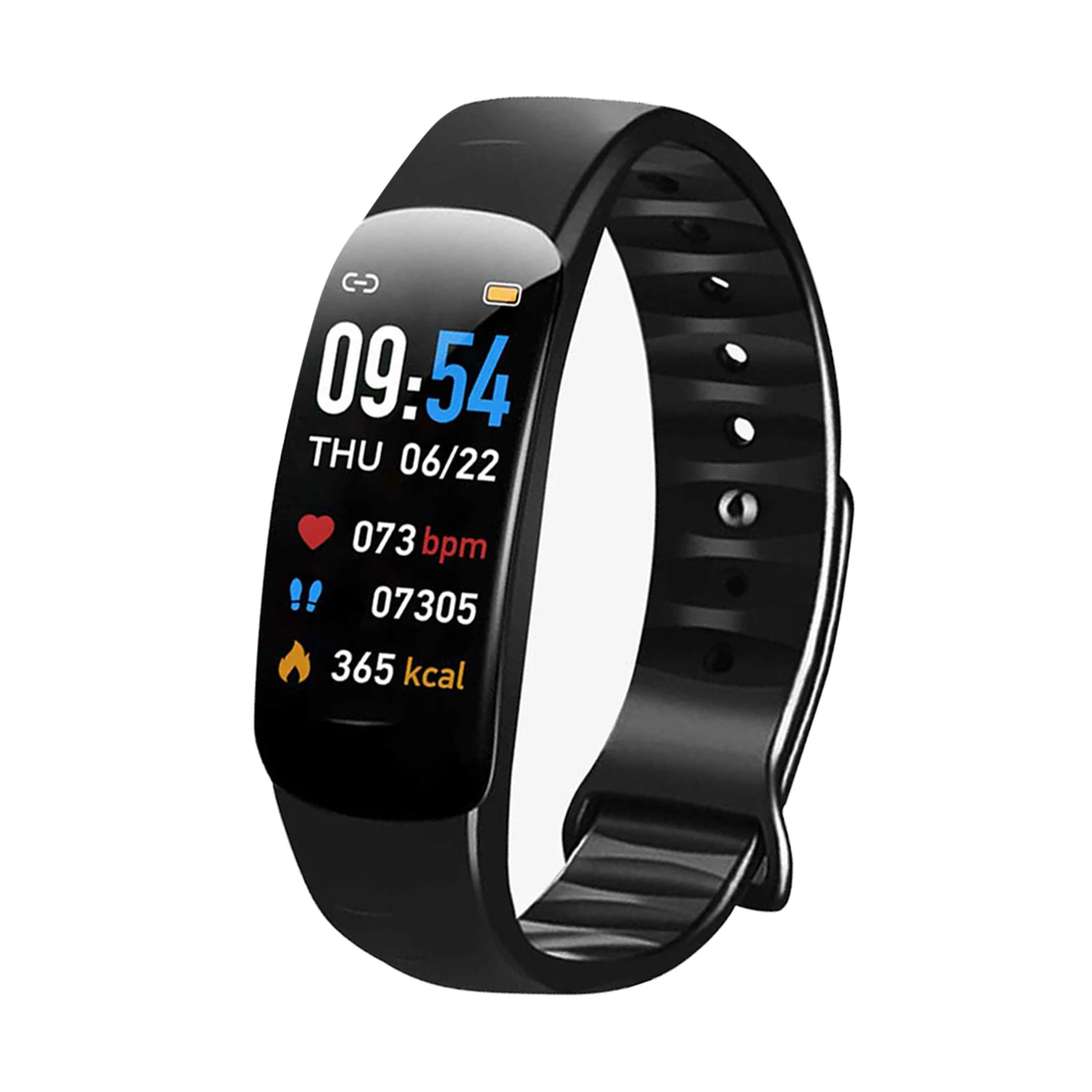 Color Screen Smart Bracelet Water Proof Bluetooth Step Meter Multi Function Sports Bracelet Black Multifunctional Wristwatch