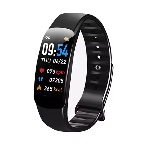 Color Screen Smart Bracelet Water Proof Bluetooth Step Meter Multi Function Sports Bracelet Black Multifunctional Wristwatch