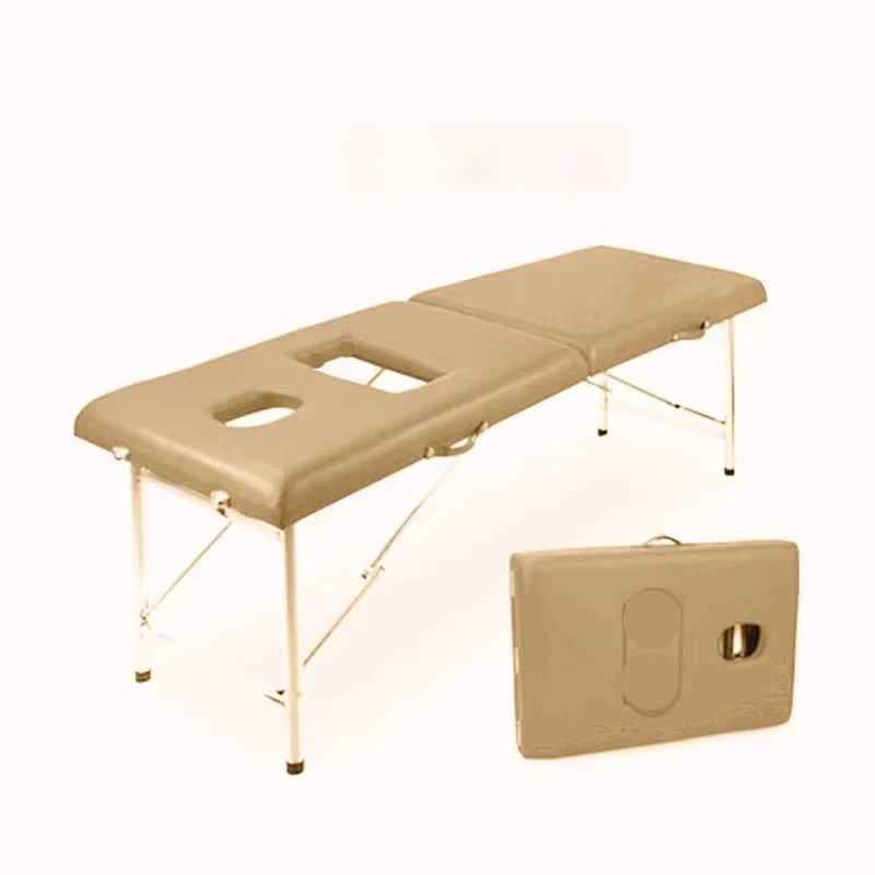 طاولة تدليك محمولة خفيفة الوزن، سرير تدليك للكبار عصري وأنيق متعدد الوظائف مع فتحة لأثاث موبليس للثديين #5