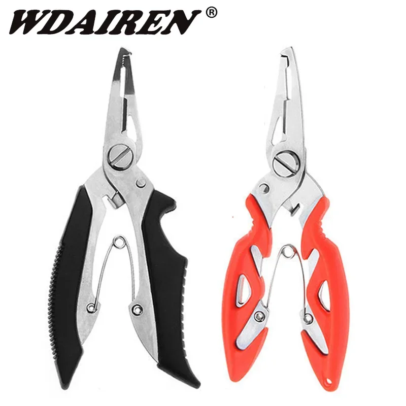 1Pc Fishing Plier Scissor Braid Line Lure Cutter Hook Remover Fishing Tackle Tool Cutting Fish Use Tongs Multifunction Scissors