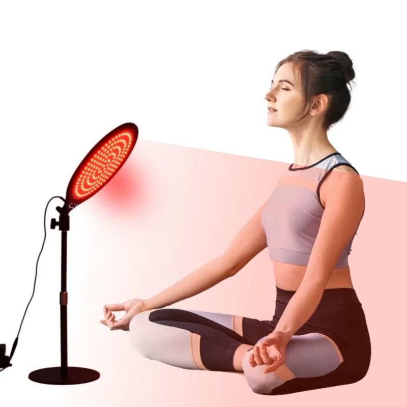 

Pain Relief Red Light Therapy Lamp With Stand Red Light Therapy Panel 20W Instrument for Face Red Light Therapy With Stand