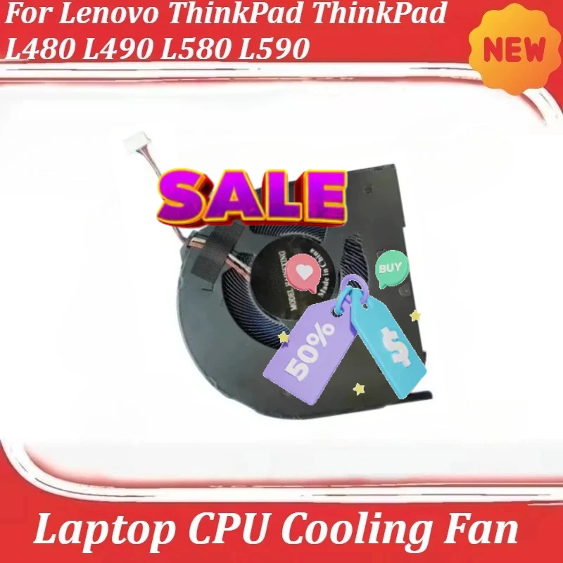 

For Lenovo ThinkPad ThinkPad L480 L490 L580 L590 Laptop CPU Cooling Fan