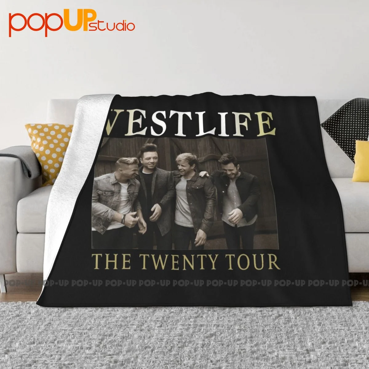 Westlife The Twenty Tour 2019 Blanket Winter Comfortable Cover Blanket