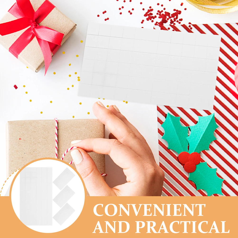 

264 Foam Squares Mini Mounting Brackets 12x12x3mm Double Sided Adhesive Tape DIY Craft Supplies Foam Sheets Sticker Pads