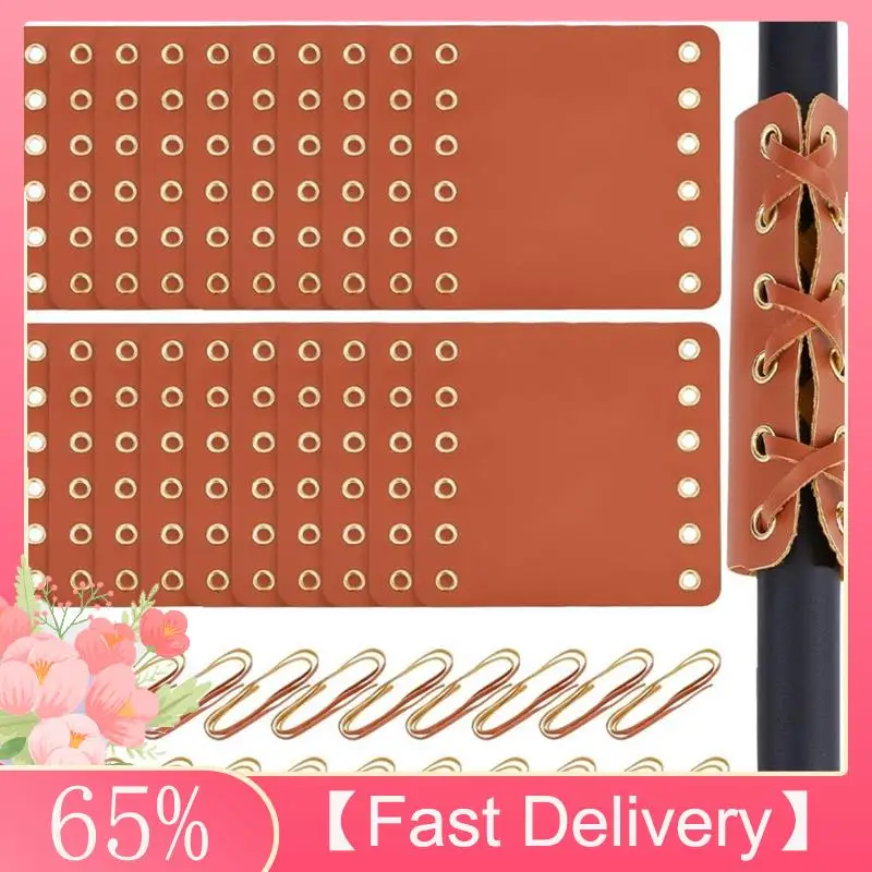 A61Z Deals 10 Sets Motorcycle Stuur Wraps Met Touw 4.3X4.5 Inch Motorcycle Thruster Grip Covers Voor Motorcycle Chopper