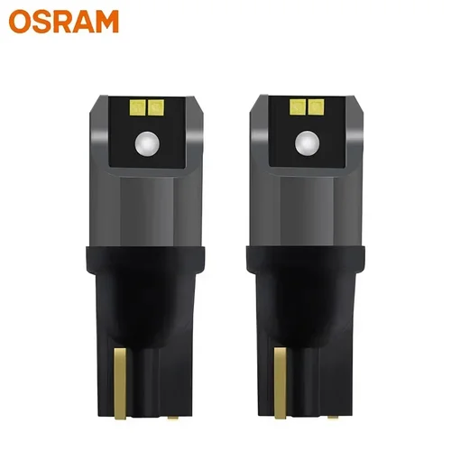 Imagen 2 del producto OSRAM LED T10 6000K W5W 194 LEDriving SL Advance 6000K Bombillas de lectura de coche blancas Lámparas de puerta Luz interior 12V 1.5W 2980CW, par