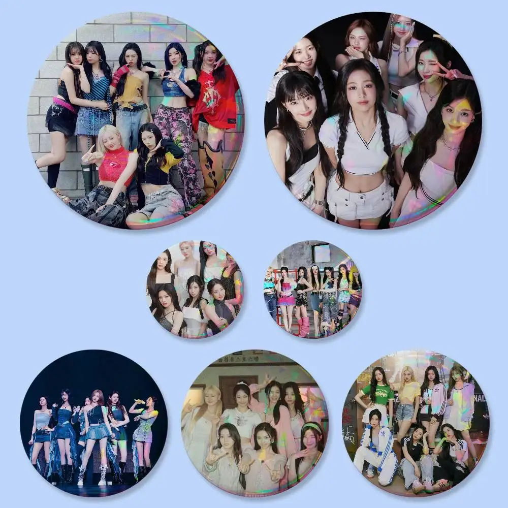1pc B-Babymonster Badges 25 32 44 58 75 Mm Round Cosplay Pin Bag Decor Fans Collect Friends Gifts Brooch Souvenir