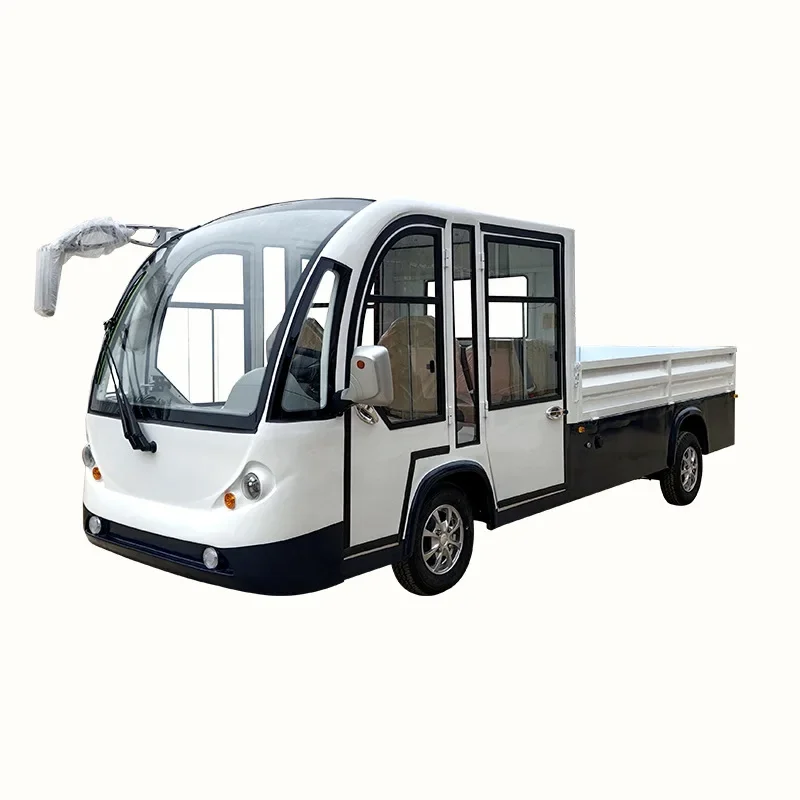 Fully enclosed sightseeing car Hotel B & B Sales Office Viewing reception Shuttle car