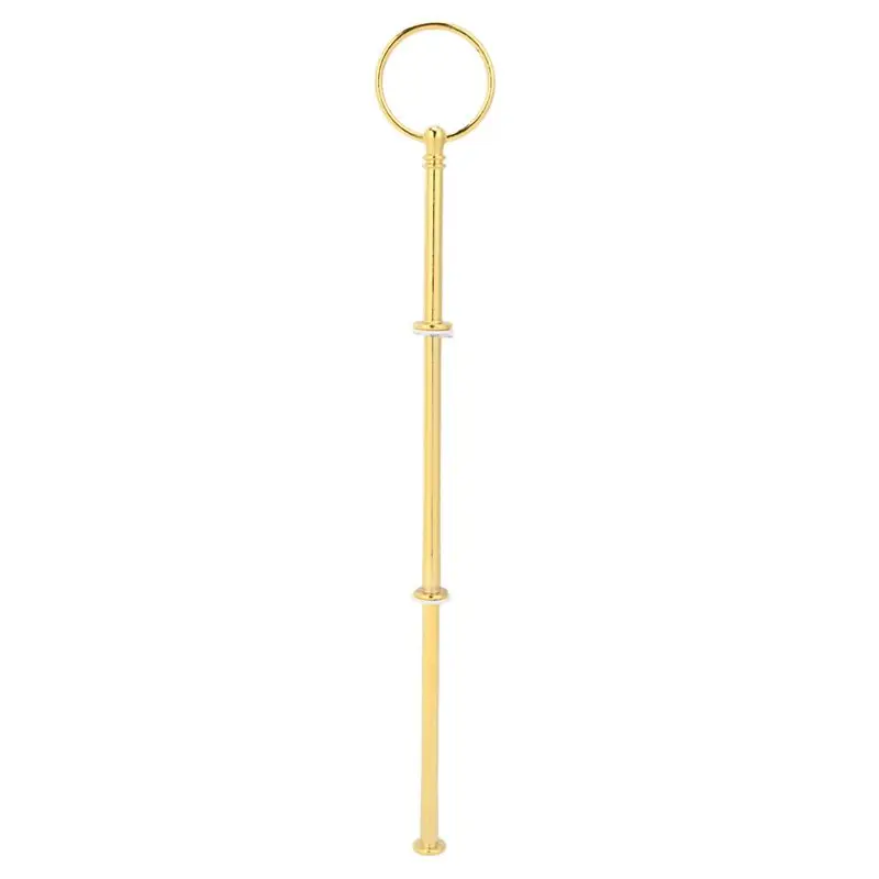 A84E-15 Wedding Metal Gold 3 Tier Cake Stand Center Handle Rods Fittings Kit
