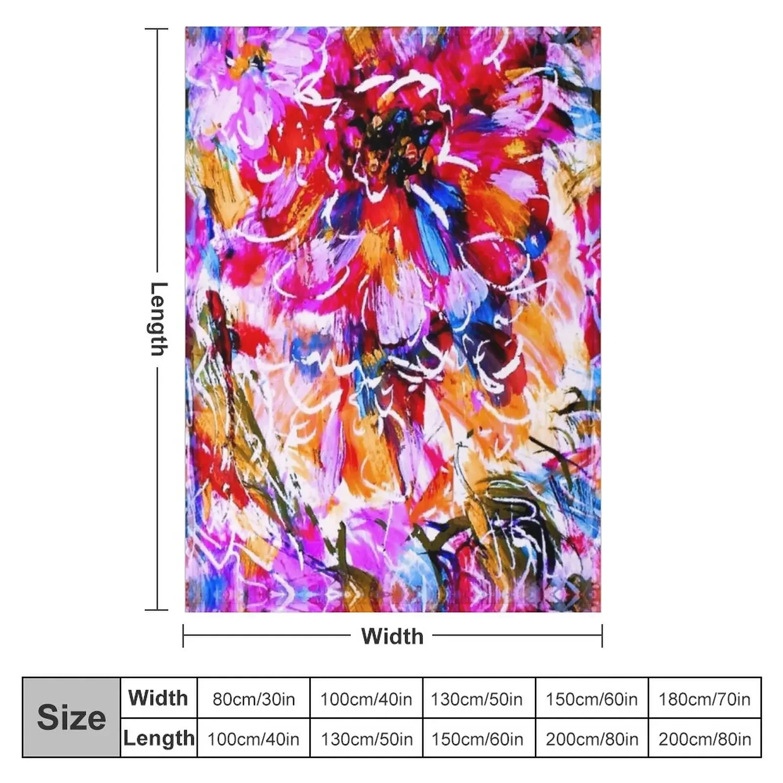 Zinnia Throw Blanket Beach Luxury Thicken Fashion Sofas Blankets