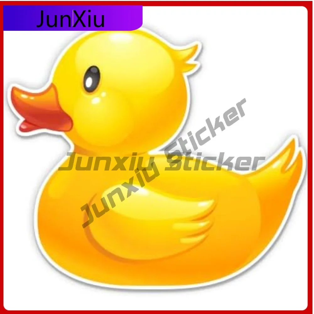 

Rubber Duck 5 Hot Must Have Fade Resistant Classic Car Decal Accessory Waterproof Vinyl Laptop Window Bumper Auto Exterior