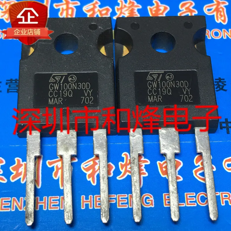 

Free shipping STGW100N30D GW100N30D TO-247 90A 330V 10PCS