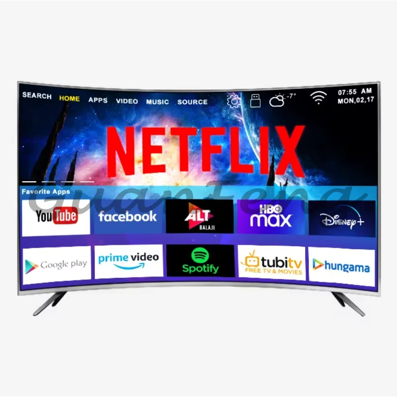 Android Smart TV 50 60 65 70 75 80 Inch 2K 4K Smart TV 55 Inch Curve Television
