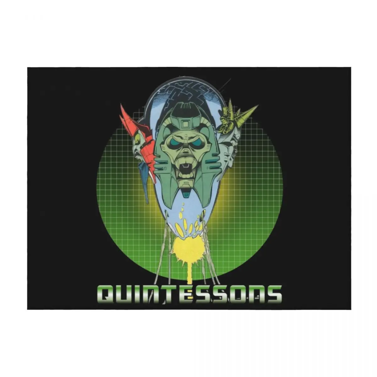 

Quintessons Autobot Transformer G1 Throw Blanket Bed linens bed plaid Plaid warm winter Blankets