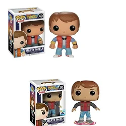 Funko POP BACK TO THE FUTURE 2 MARTY McFLY 245# 49# Figure Collectible Model Toys for Children Christmas Gifts