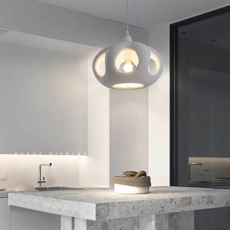 SANDYHA الشمال مصمم الثريا الإبداعية الفن قلادة ضوء LED مصباح غرفة نوم غرفة الطعام بار داخلي ديكور المنزل أنيق الحديثة #1